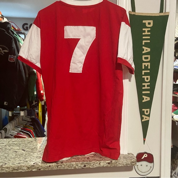 Vintage Mens Medium Red Arsenal Football Club Soccer Teeshirt - Picture 5 of 9